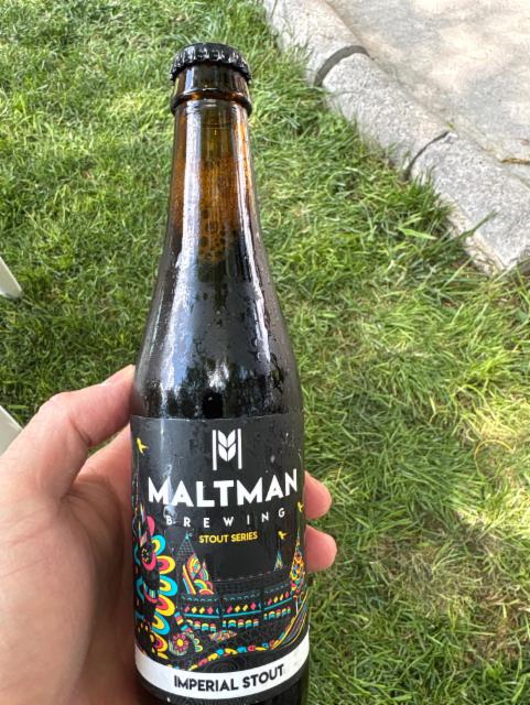 Maltman stout 9.0%, Maltman Brewing, Spain