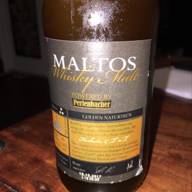 Maltos Whisky Malt 7.5%, Frankfurter Brauhaus (TCB Beverages), Germany