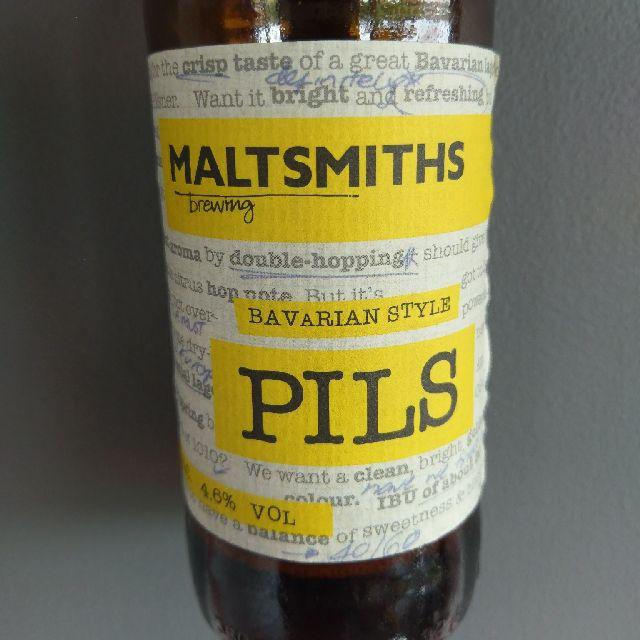 Maltsmiths Bavarian Style Pils 4.6%, Maltsmiths, Scotland