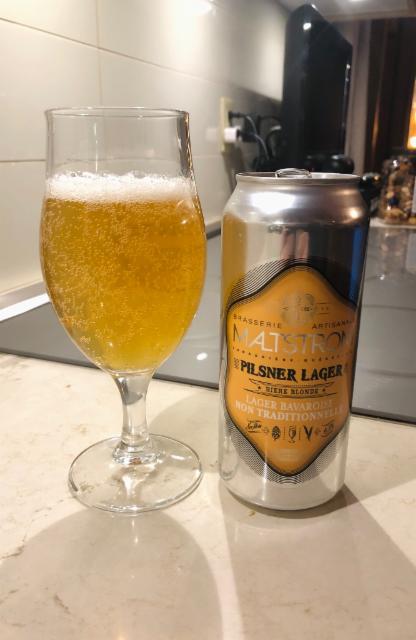 Maltstrom Pilsner lager 4.5%, Maltstrom, Canada