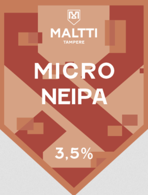 Micro NEIPA 3.5%, Maltti Tampere (Hartwall), Finland