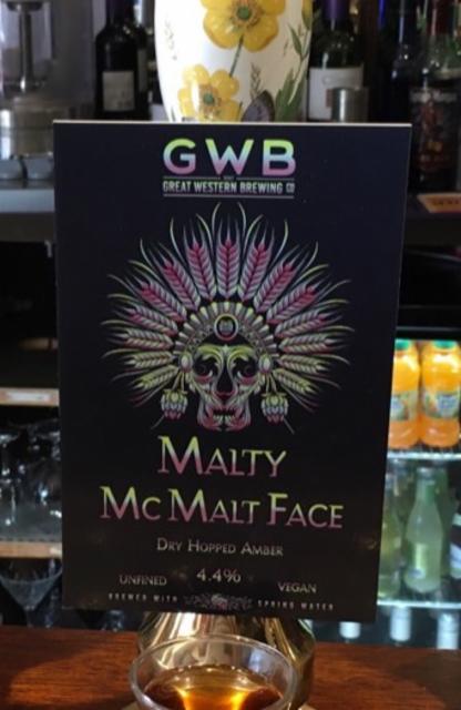 Malty McMalt Face 4.4%, Hop Union Brewery, England