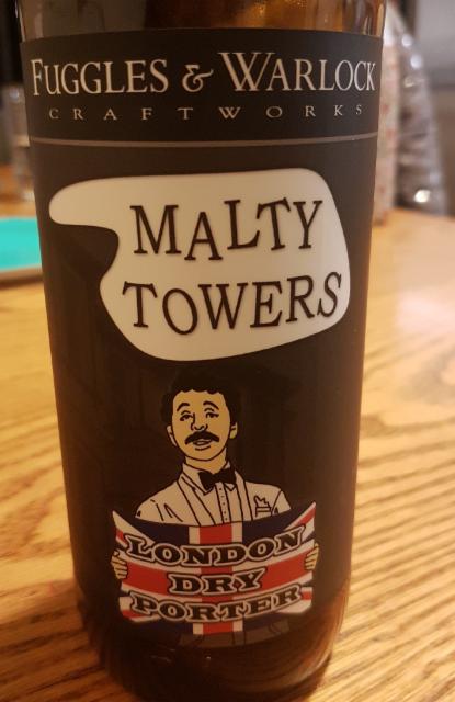 Malty Towers London Dry Porter 5.0%, Fuggles & Warlock Craftworks, Canada