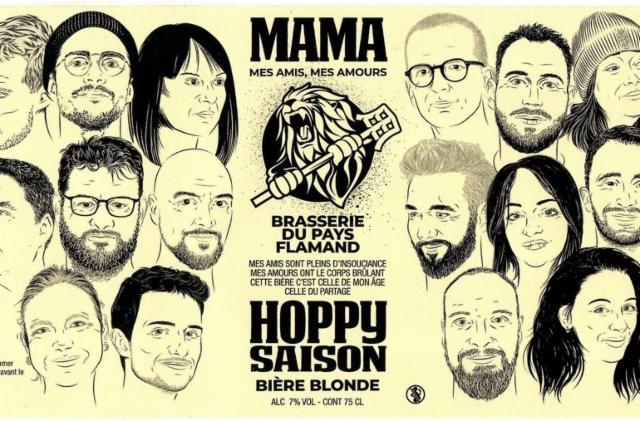 MAMA Mes Amis, Mes Amours 7.0%, Brasserie Du Pays Flamand, France
