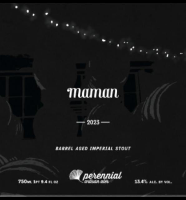 Maman 2023 13.4%, Perennial Artisan Ales, United States