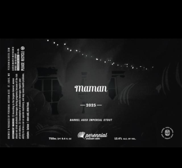 Maman 2025 13.4%, Perennial Artisan Ales, United States