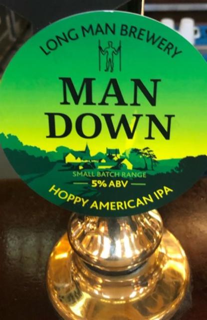 Man Down 5.0%, Long Man Brewery Ltd, England
