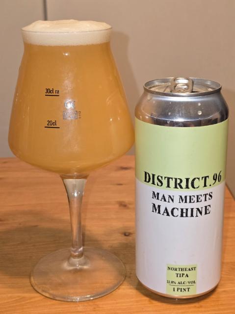 man meets machine 11.0%, District 96 Beer Factory, United States