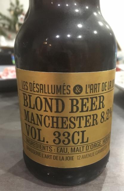 Blond Beer Manchester, L'Art De La Joie