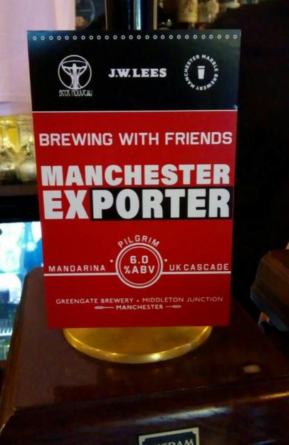 Manchester ExPorter 6.0%, J.W. Lees Brewery, England