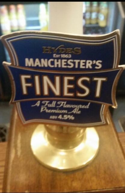 Manchester's Finest 4.5%, Hydes Salford, England