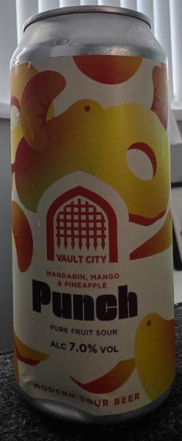 mandarin, mango & pineapple punch 7.0%, Vault City Brewing, Scotland