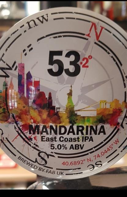 Mandarina 5.0%, Ferry Ales Brewery, England