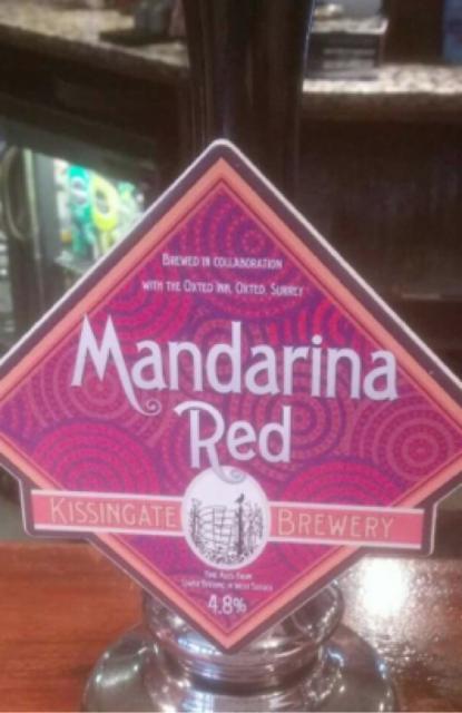 Mandarina Red 4.8%, Kissingate Brewery, England