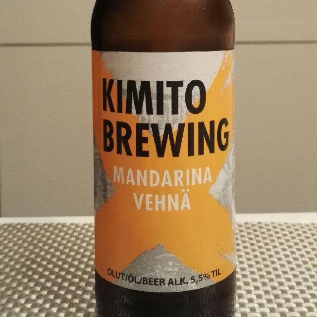 Mandarina Vehnä 5.5%, Kimito Brewing, Finland
