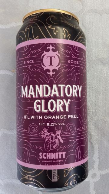 Mandatory Glory 5.0%, Thornbridge Brewery, England