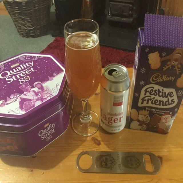 Manderina Lager 6.1%, Chorlton Brewing Company, England