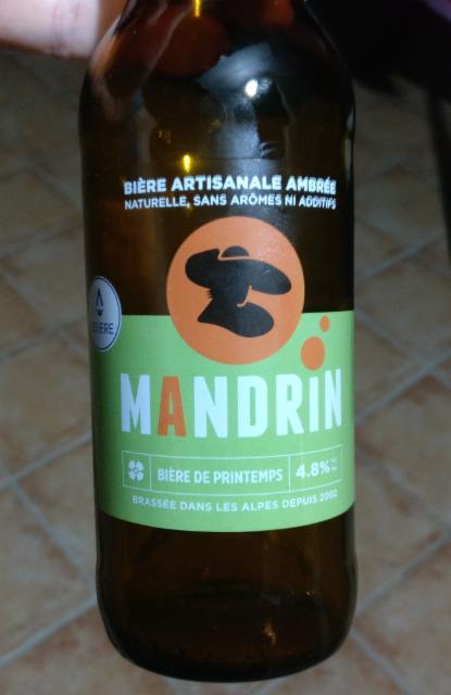 Mandrin Bière De Printemps 4.8%, Brasserie Du Dauphiné (Mandrin), France
