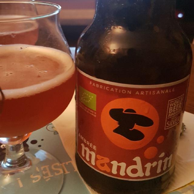 Mandrin Ambrée 5.5%, Brasserie Du Dauphiné (Mandrin), France