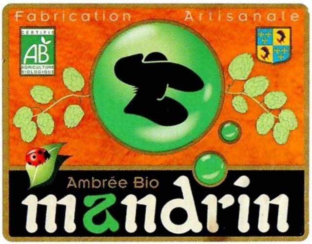 Mandrin Ambrée Bio 5.5%, Brasserie Du Dauphiné (Mandrin), France