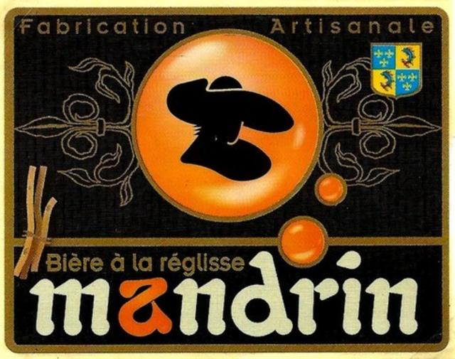 Mandrin Bière À La Réglisse 5.8%, Brasserie Du Dauphiné (Mandrin), France