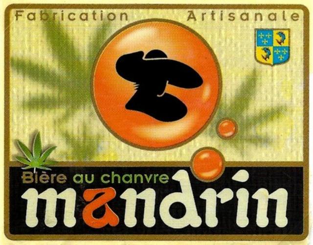 Mandrin Bière Au Chanvre 6.0%, Brasserie Du Dauphiné (Mandrin), France
