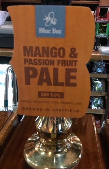 Mango & Passion Fruit Pale 5.0%, Blue Bee Brewery, England