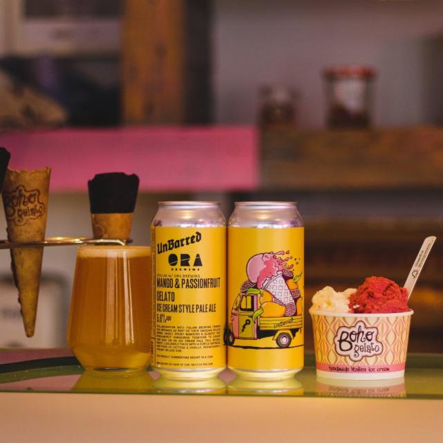 Mango and Passionfruit Gelato Pale 5.6%, UnBarred Brewery, England