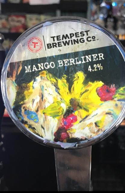 Mango Berliner 4.2%, Tempest Brewing Co, Scotland