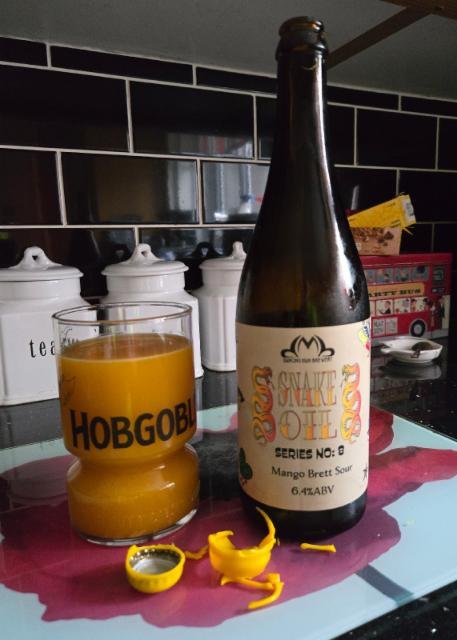 Mango Brett Sour 6.4%, Dancing Man Brewery, England