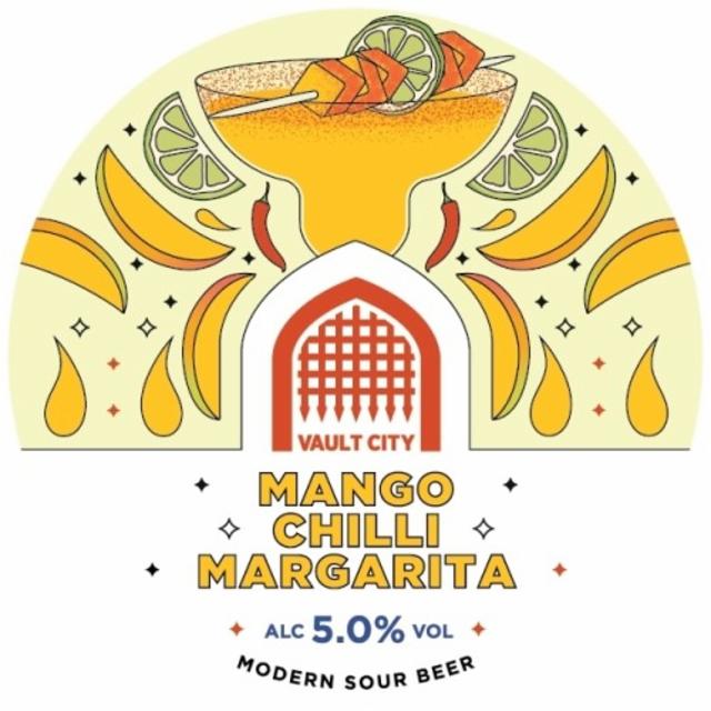 Mango Chilli Margarita 5.0%, Vault City Brewing, Scotland