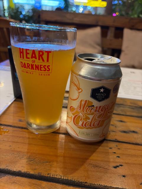 Mango cider 6.5%, Hanoï vider co, Vietnam