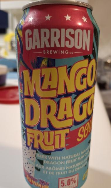 Mango Dragonfruit Sour 5.0%, Garrison Brewing Company, Canada