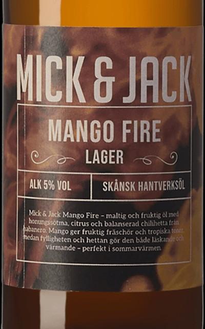 Mango Fire 5.6%, Mick & jack, Sweden