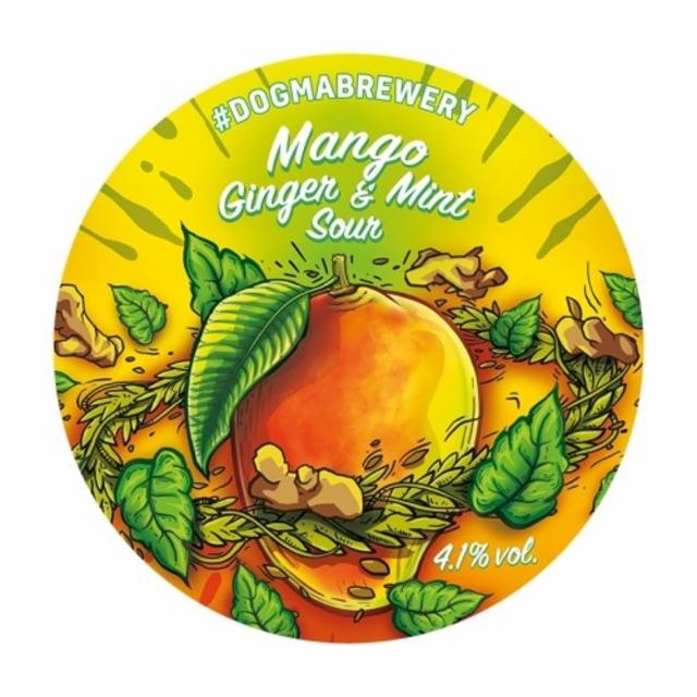 Mango Ginger & Mint Sour 4.1%, Dogma Brewery, Serbia