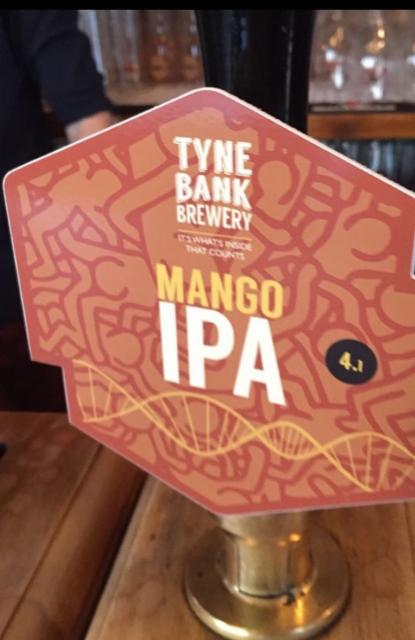 Mango IPA 4.1%, Tyne Bank Brewery, England