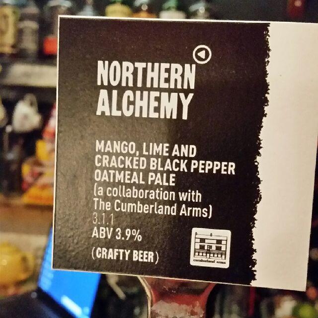 Mango, Lime and Cracked Black Pepper Oatmeal Pale 3.9%, Northern Alchemy, England