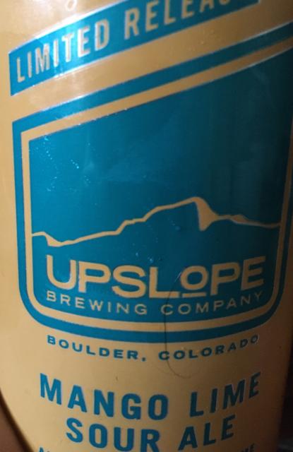 Mango Lime Sour Ale 4.5%, Upslope Brewing Company, United States