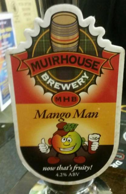 Mango Man 4.2%, Muirhouse Brewery, England
