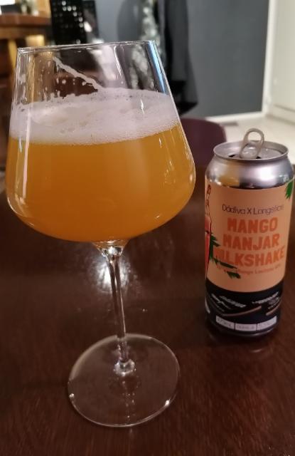 Mango Manjar Milkshake 5.5%, Cervejaria Dádiva, Brazil