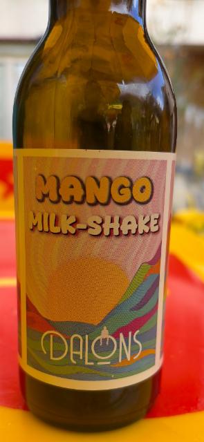 Mango milk-shake, Brasserie Dalons