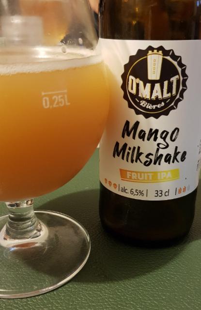 O'Malt Mango Milkshake 6.5%, Brasserie O'Malt, France