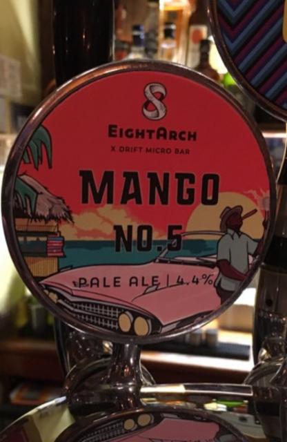 Mango No.5 4.4%, Eight Arch Brewing, England