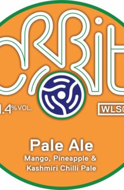 Mango, pineapple & kashmiri chilli pale ale 4.4%, Orbit Beers, England