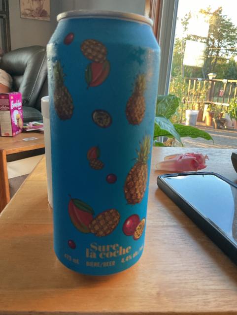 Mango, Pineapple and Passion Fruit Sour 4.4%, Ateepic Microbrasserie, Canada