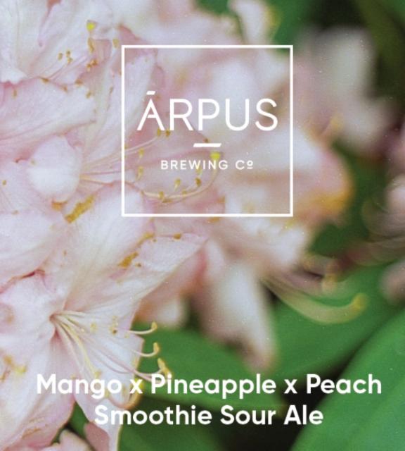 Mango x Pineapple x Peach Smoothie Sour Ale 4.5%, Ārpus Brewing Co., Latvia