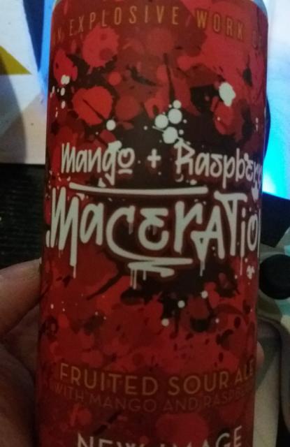 Mango Raspberry Maceration 6.5%, New Image Brewing Company, United States