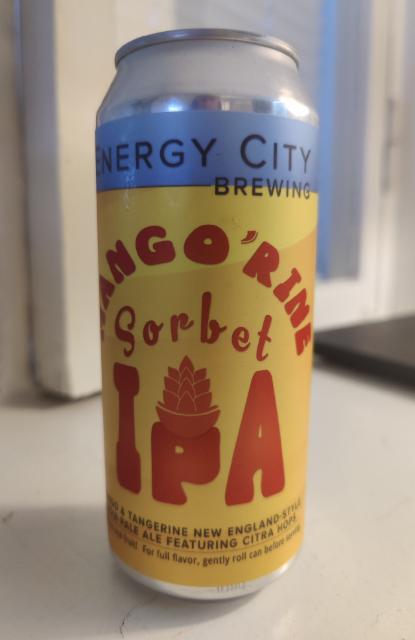 Mango 'rime Sorbet IPA 6.8%, Energy City Brewing, United States
