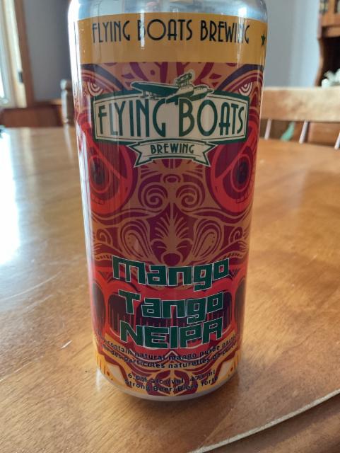 Mango Tango NEIPA, Flying Boats Brewing