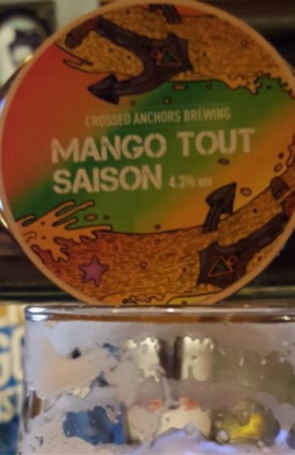 Mango Tout Saison 4.3%, Crossed Anchors Brewery, England